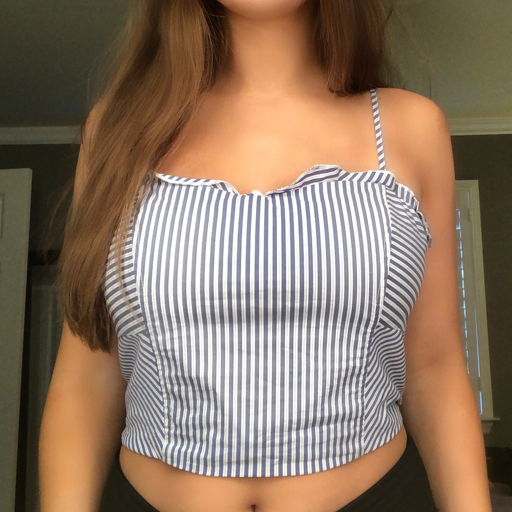 Light blue tank top